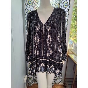 Free people Long Sleeved Blouse
